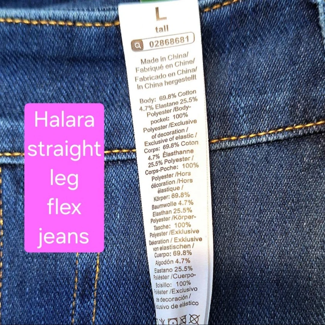 Halara Jeans - NEW - straight leg size L tall - photo 4