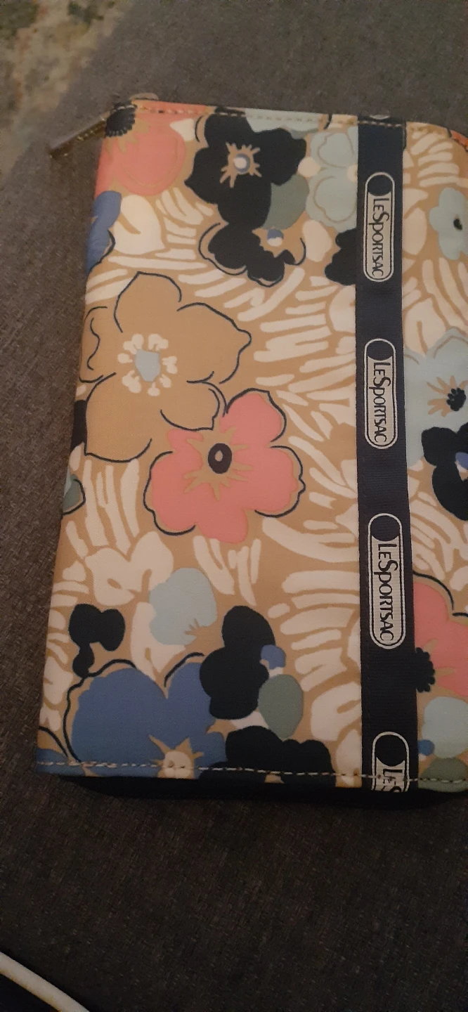 LeSportsac Floral Zip Around Wallet