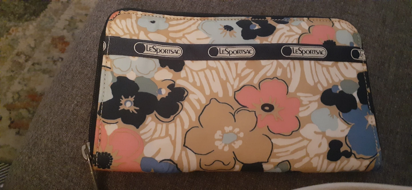 LeSportsac Floral Zip Around Wallet - photo 3