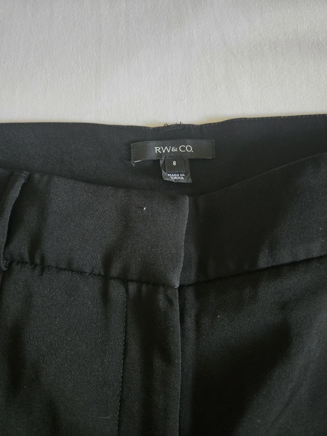RW & CO. Black Dress Pants Size 8 - photo 4