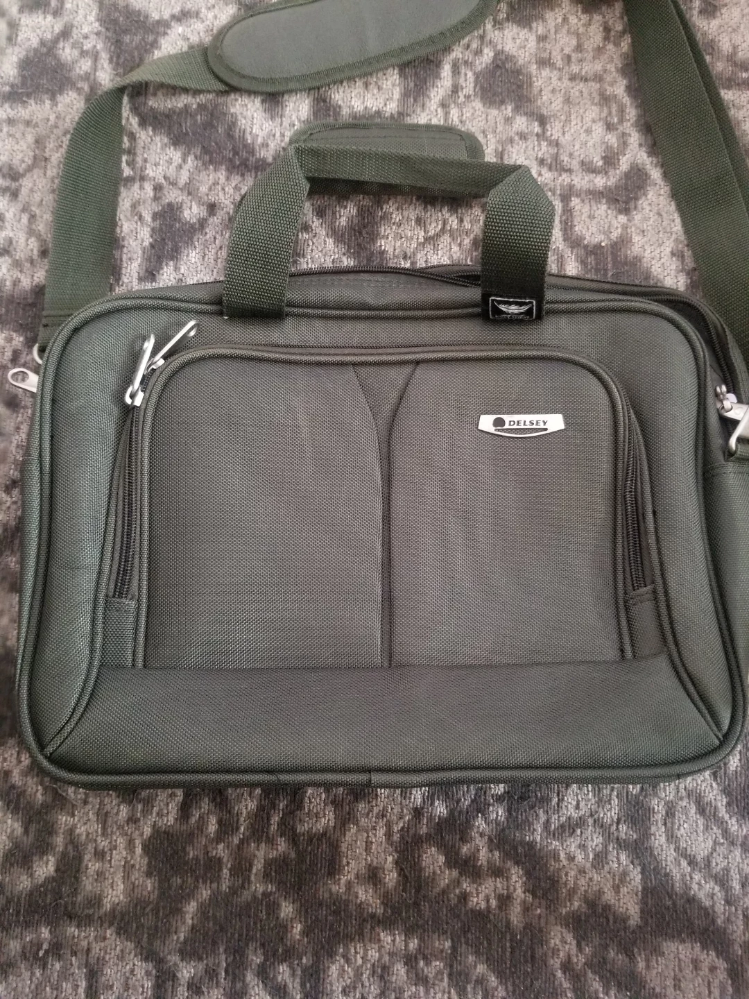 Delsey Dark Green Laptop Bag - photo 2