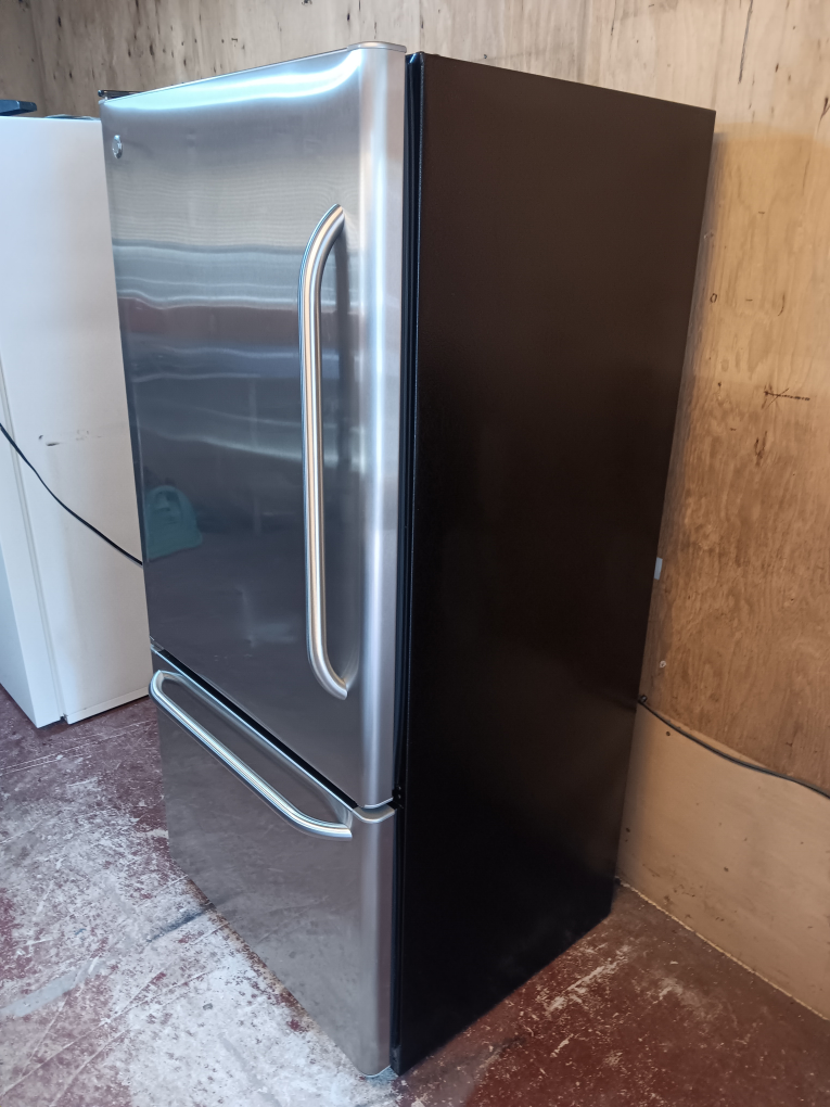 GE Stainless Steel Refrigerator with Bottom Freezer - photo 2