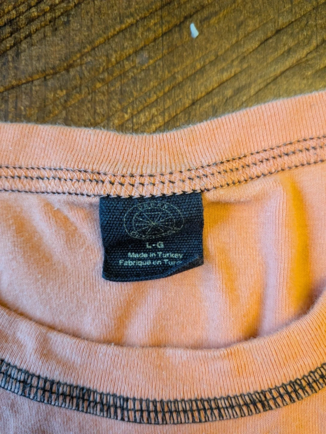 Peach Graphic Tank Top - Size L - photo 3