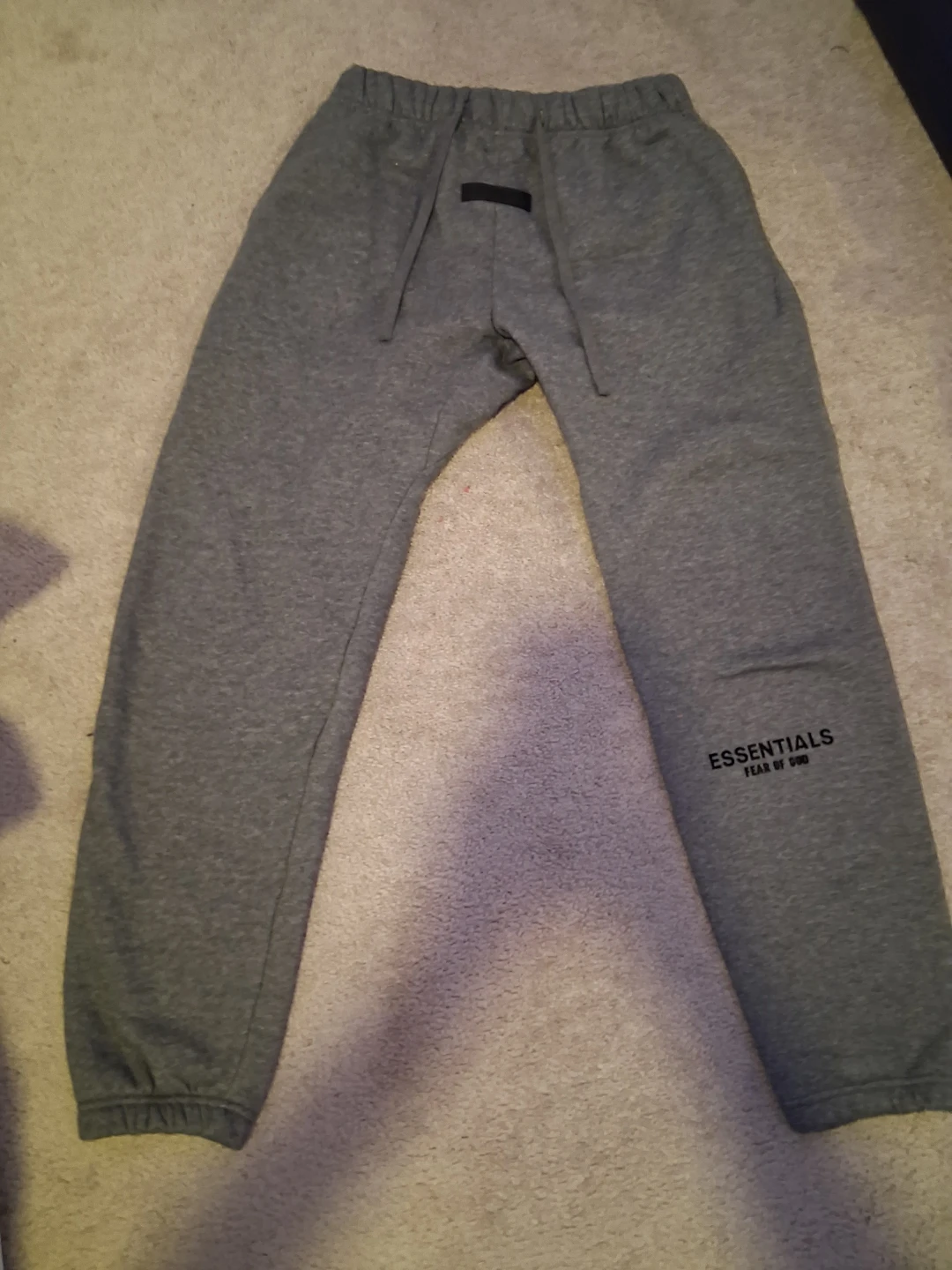 Essentials Fear of God Grey Sweatpants Size S
