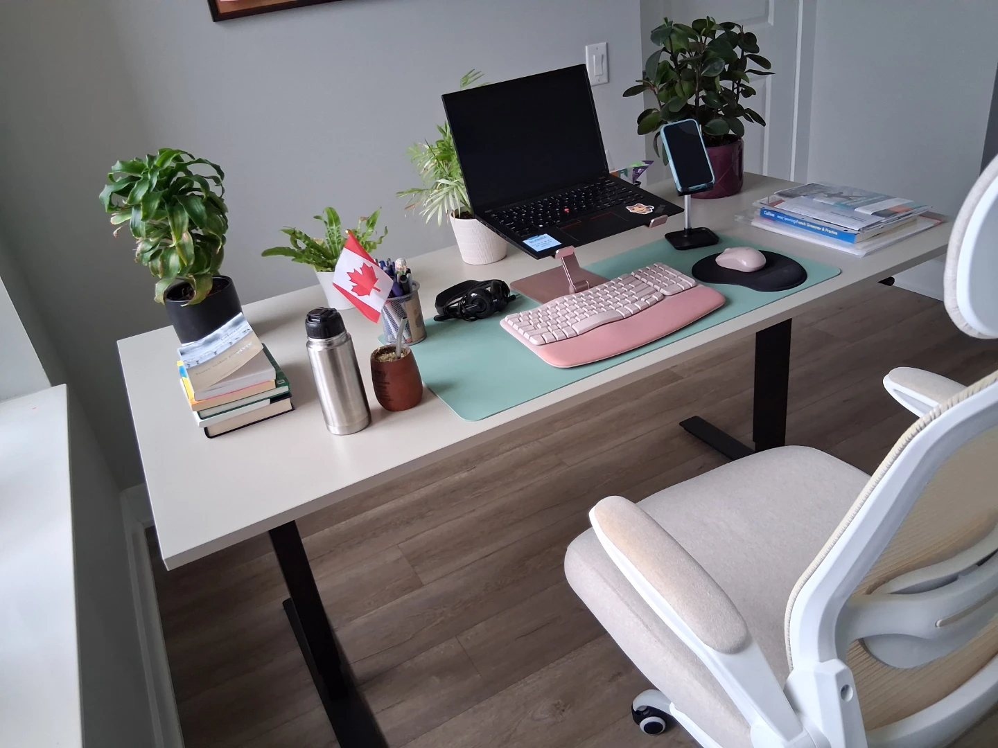 Standing Desk + Ergonomic Office Chair - photo 3