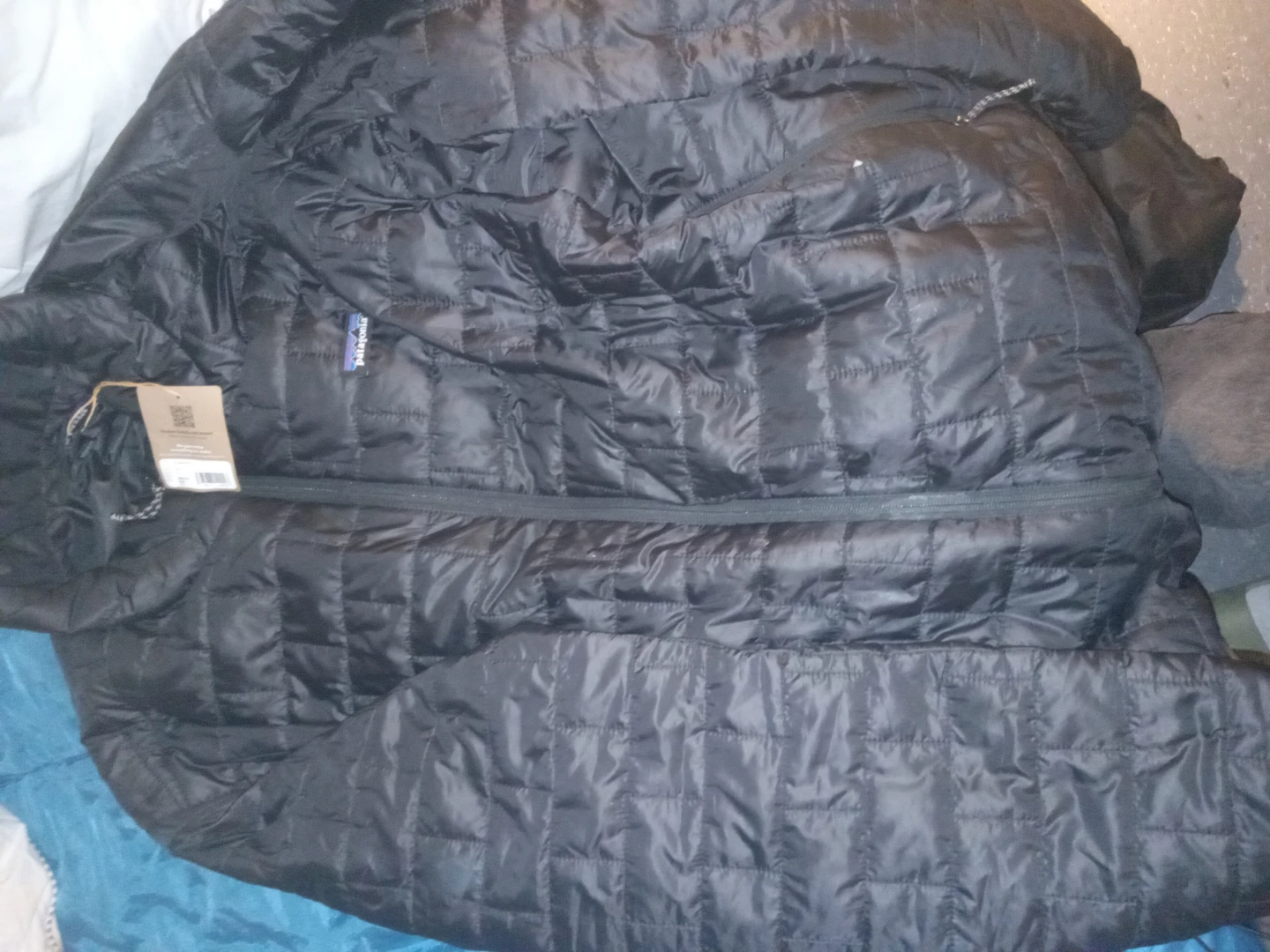 Patagonia Black Lightweight Puffer Jacket