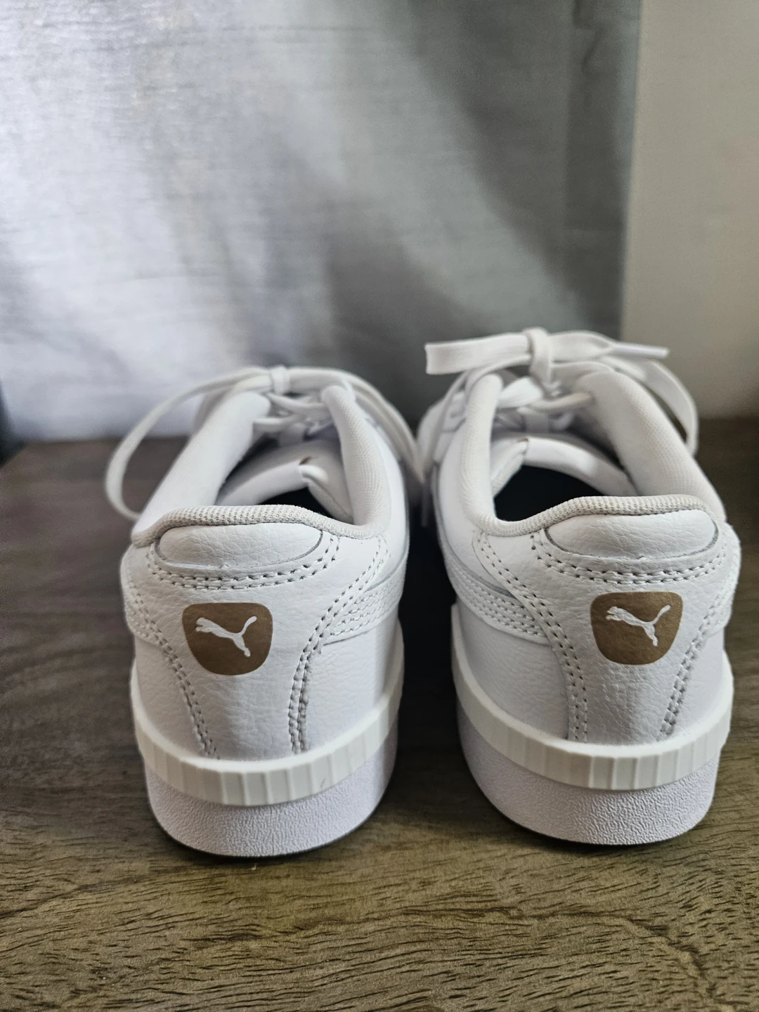 Puma White Leather Sneakers - photo 2