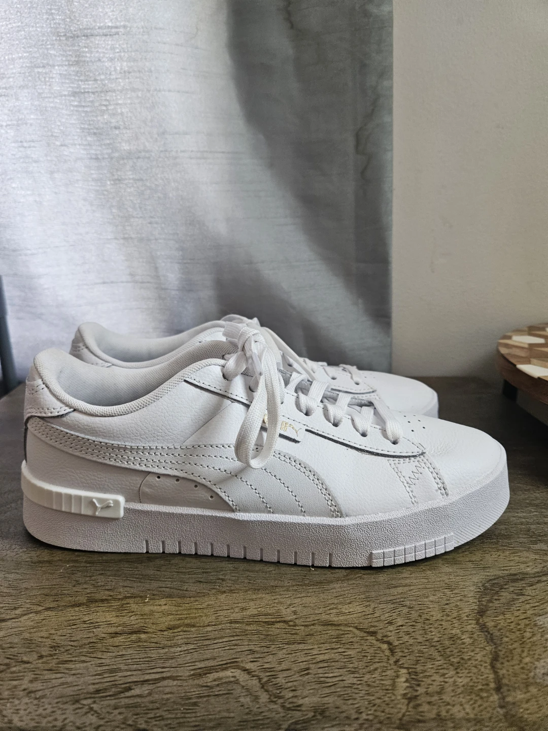 Puma White Leather Sneakers - photo 3