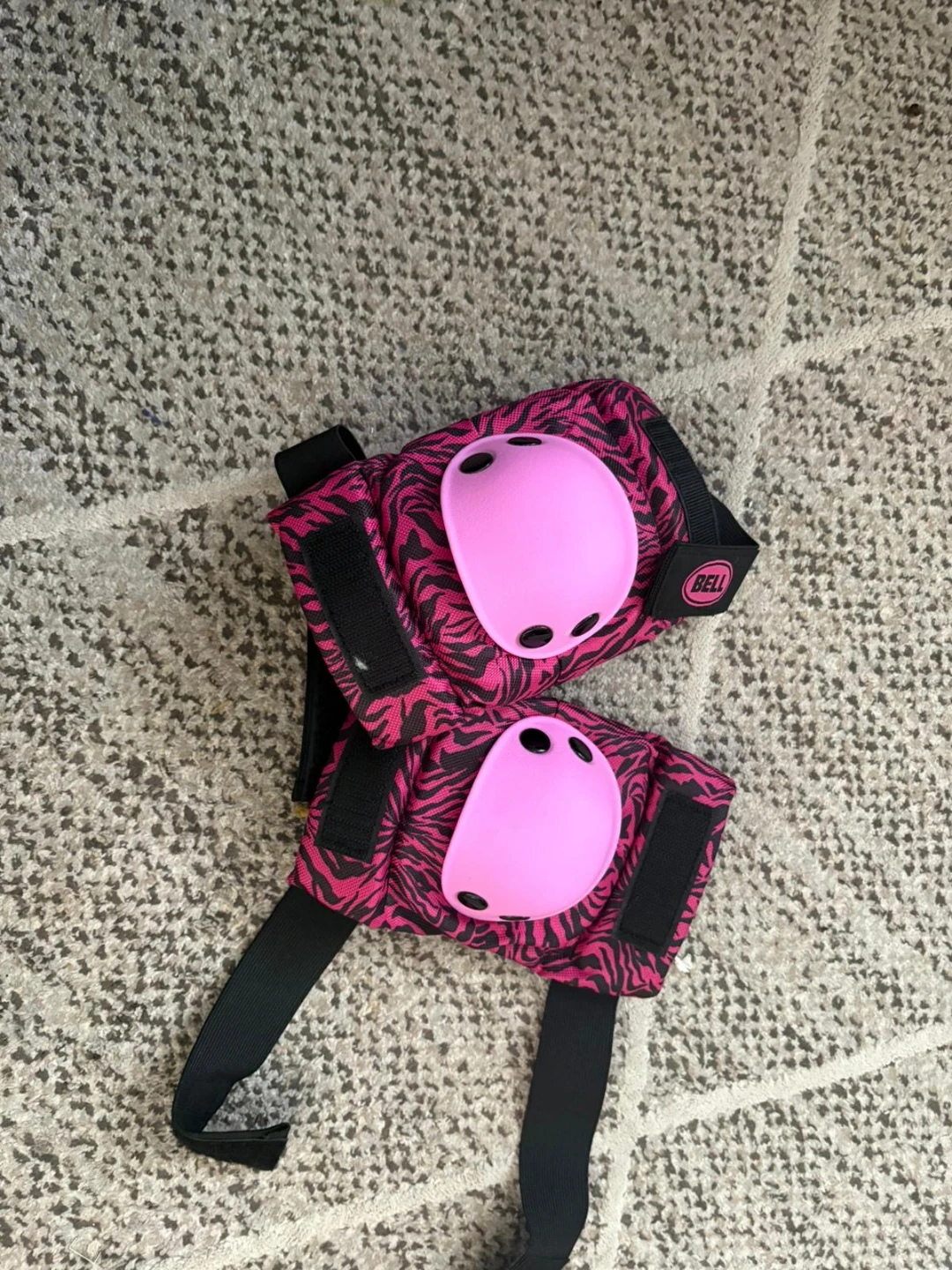 Bell Kids Protective Gear Set - Pink Zebra - photo 5