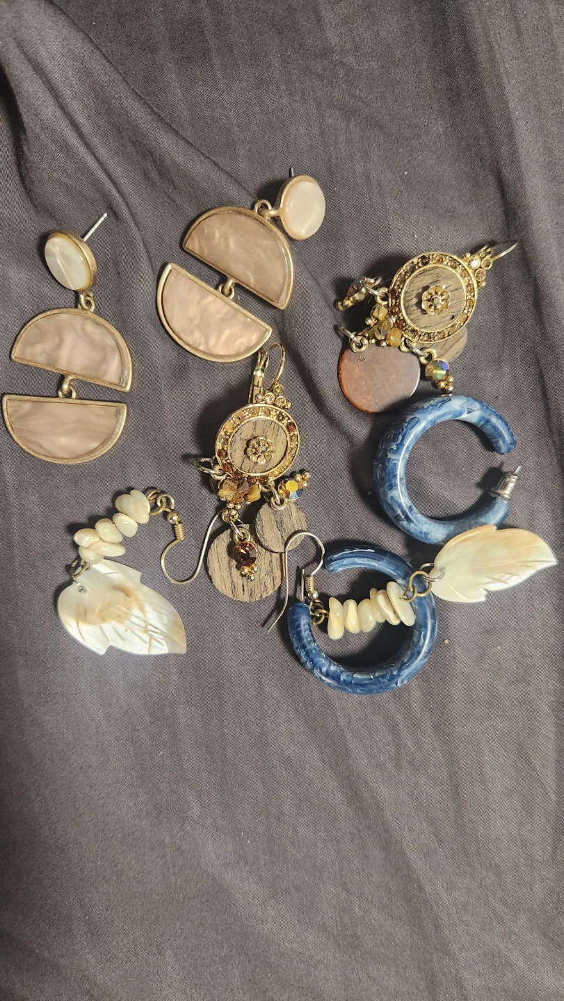 Assorted Dangle Earrings - Various Styles