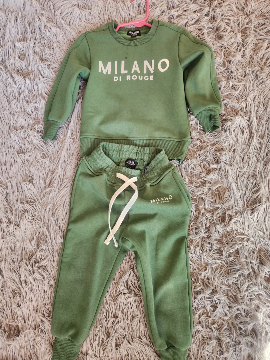 Milano Di Rouge Green Sweatshirt and Pants Set - photo 2