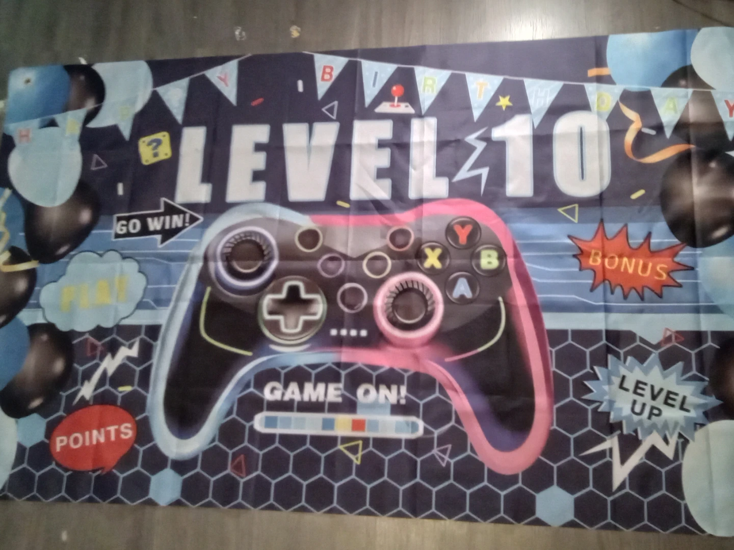 Level 10 Birthday Banner