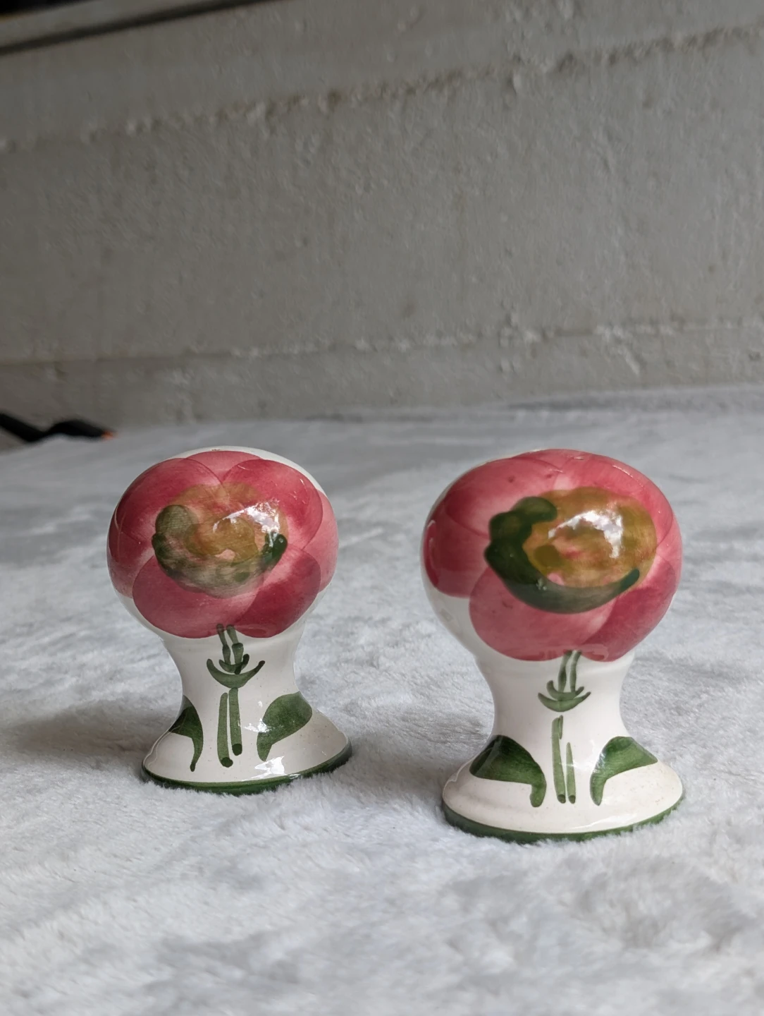 Ceramic Floral Salt and Pepper Shakers
