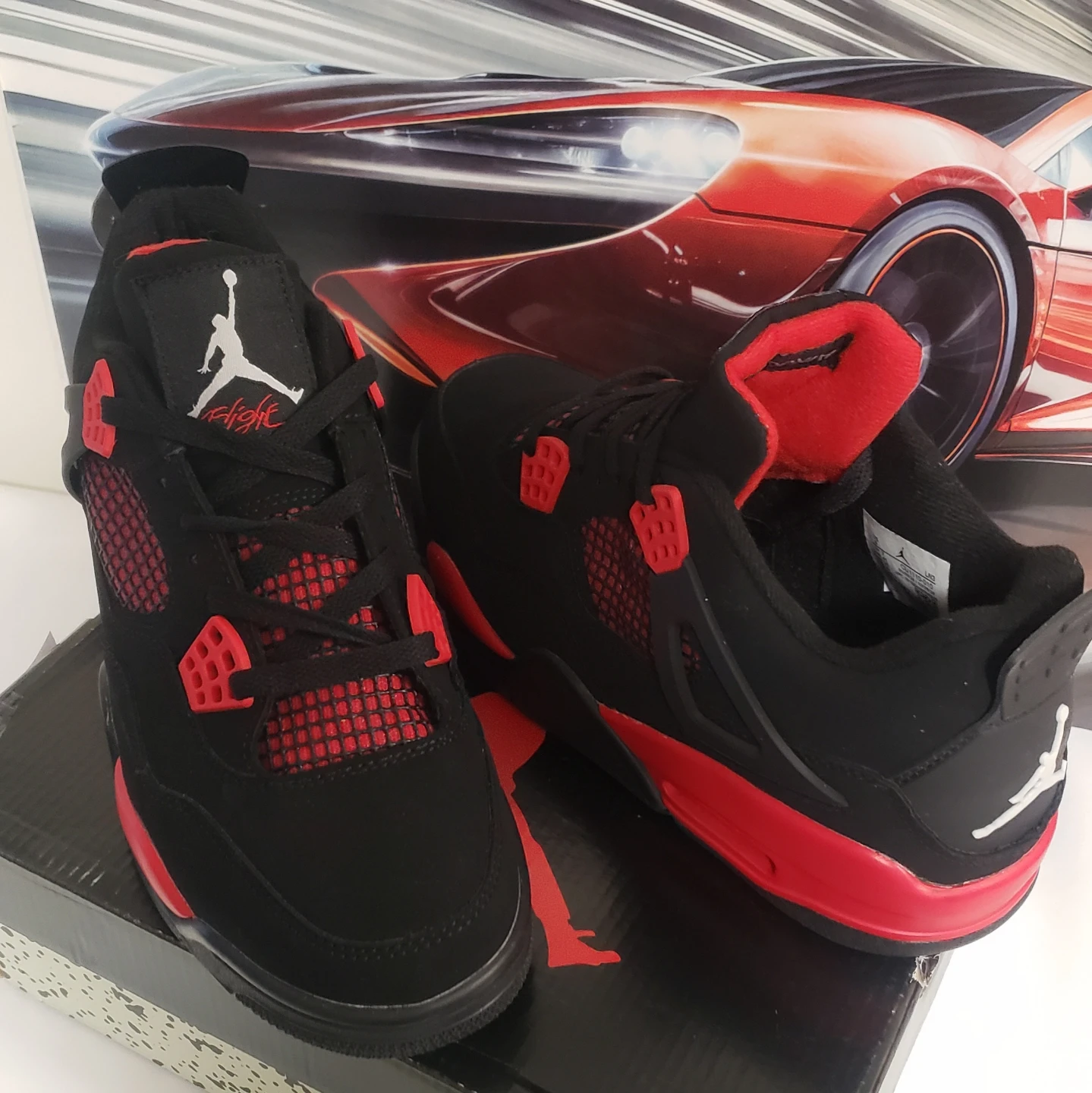 Brand new Jordan 4 Red Black - photo 4