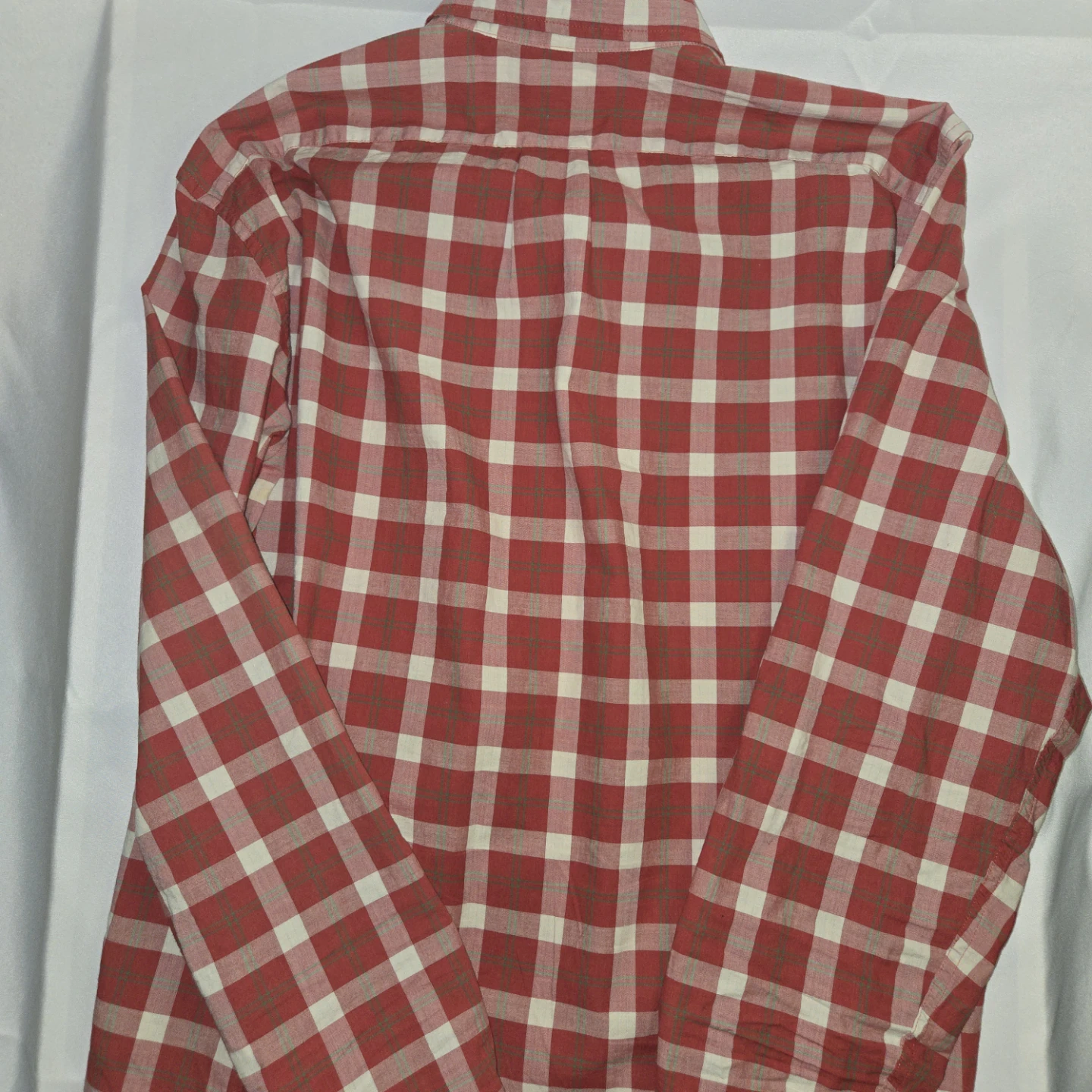 J. Crew Classic Plaid Button-Down Shirt - Size L - photo 3