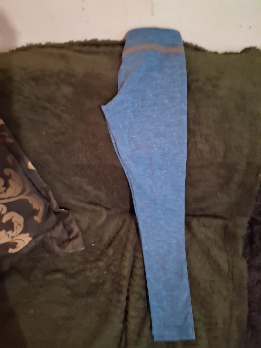 Tuff Athletics Blue Athletic Leggings Size S/P - photo 2