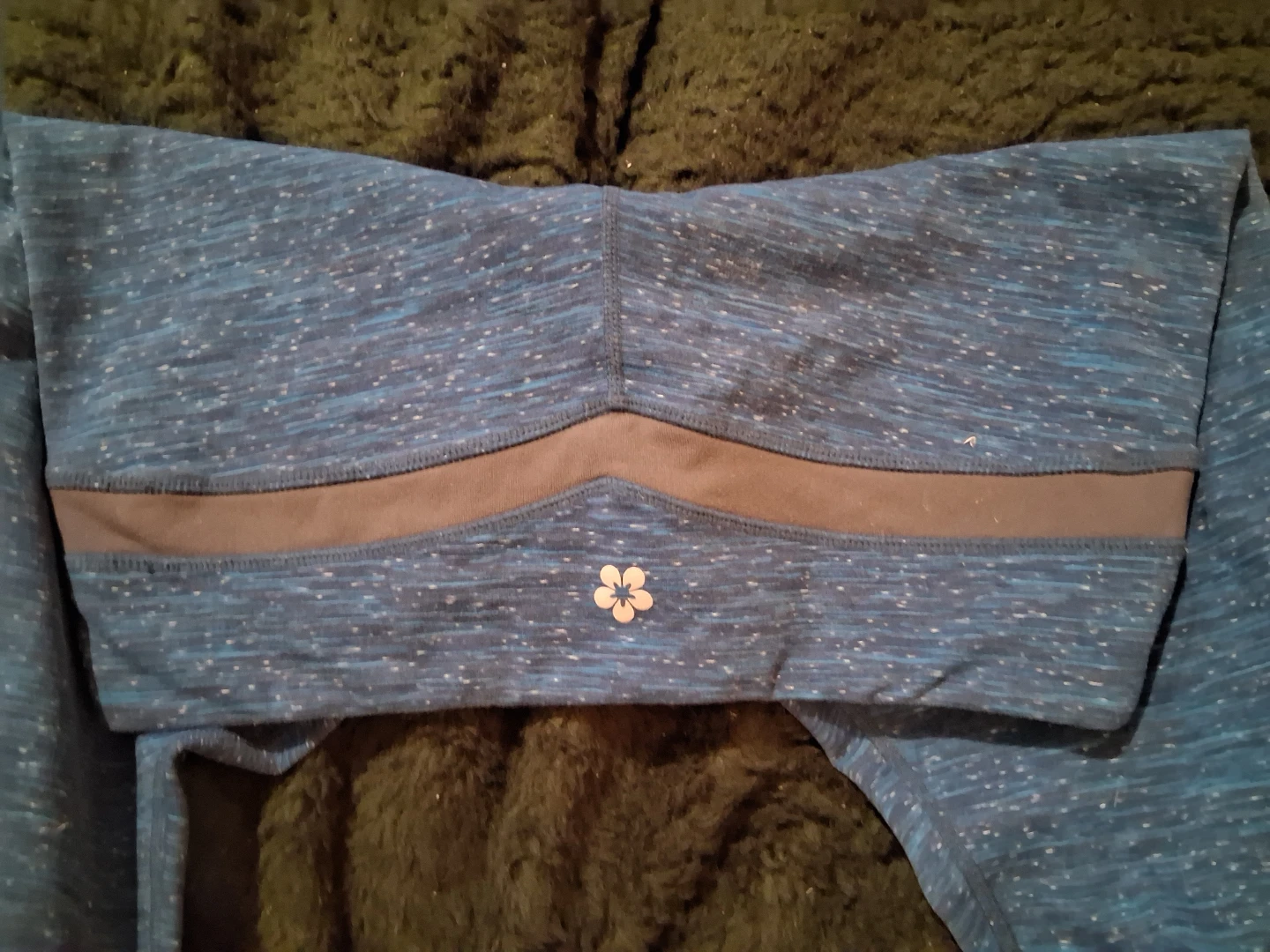Tuff Athletics Blue Athletic Leggings Size S/P - photo 3