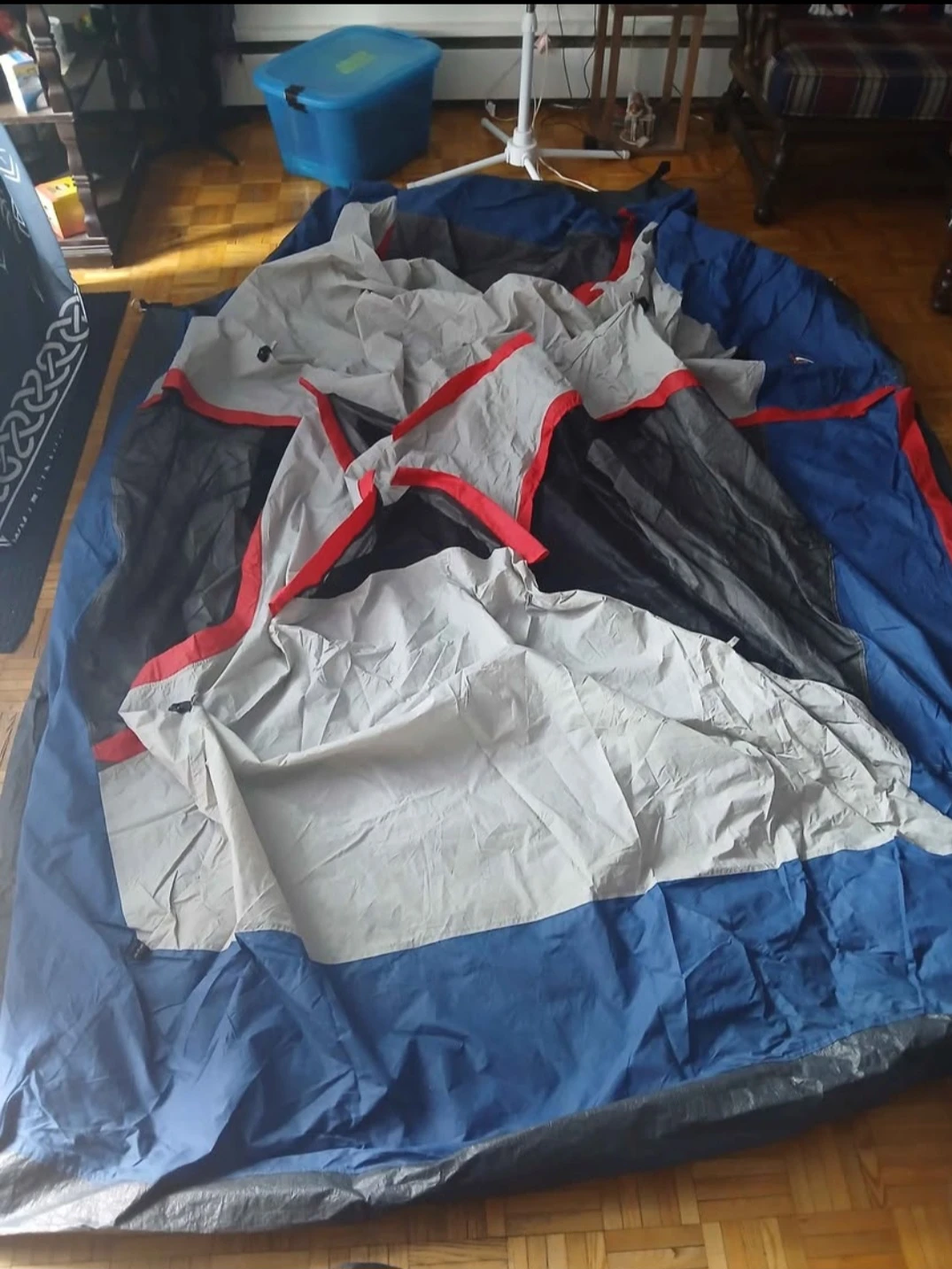 Sportek Dome Tent with storage area - Sleeps 2-3 Persons - photo 3