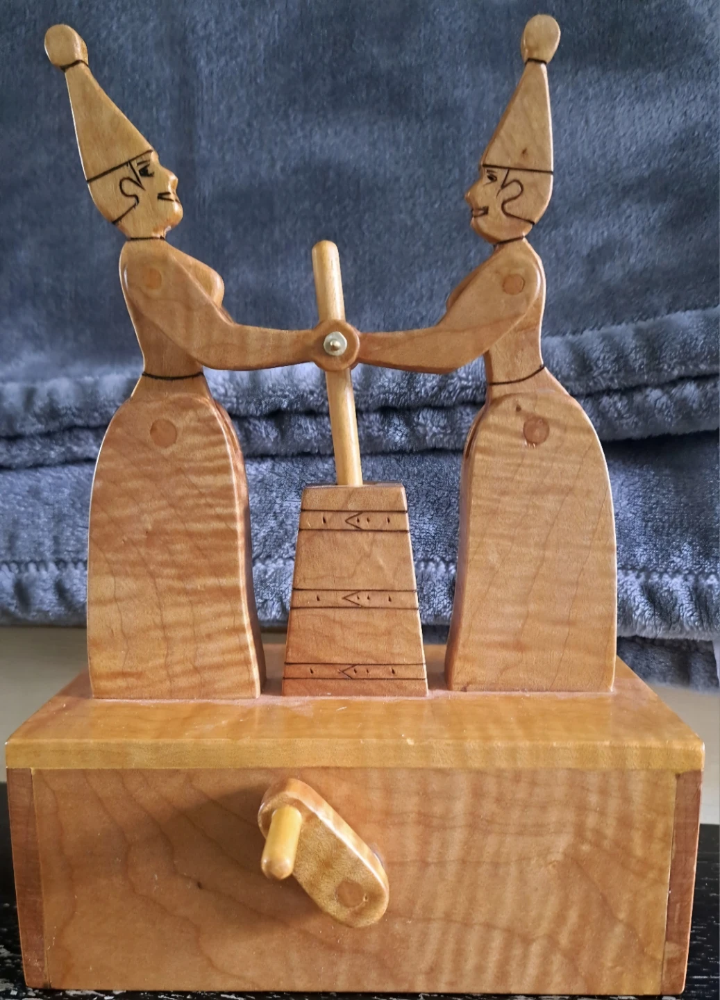 Wooden Pull Toy Alphabet Train + 2 Automatons - photo 2