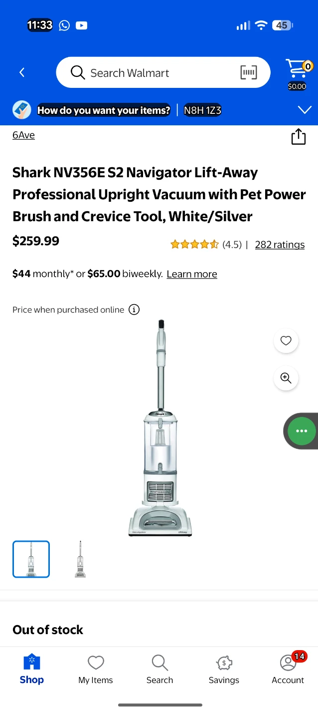 Shark Navigator Lift-Away Upright Vacuum - photo 3