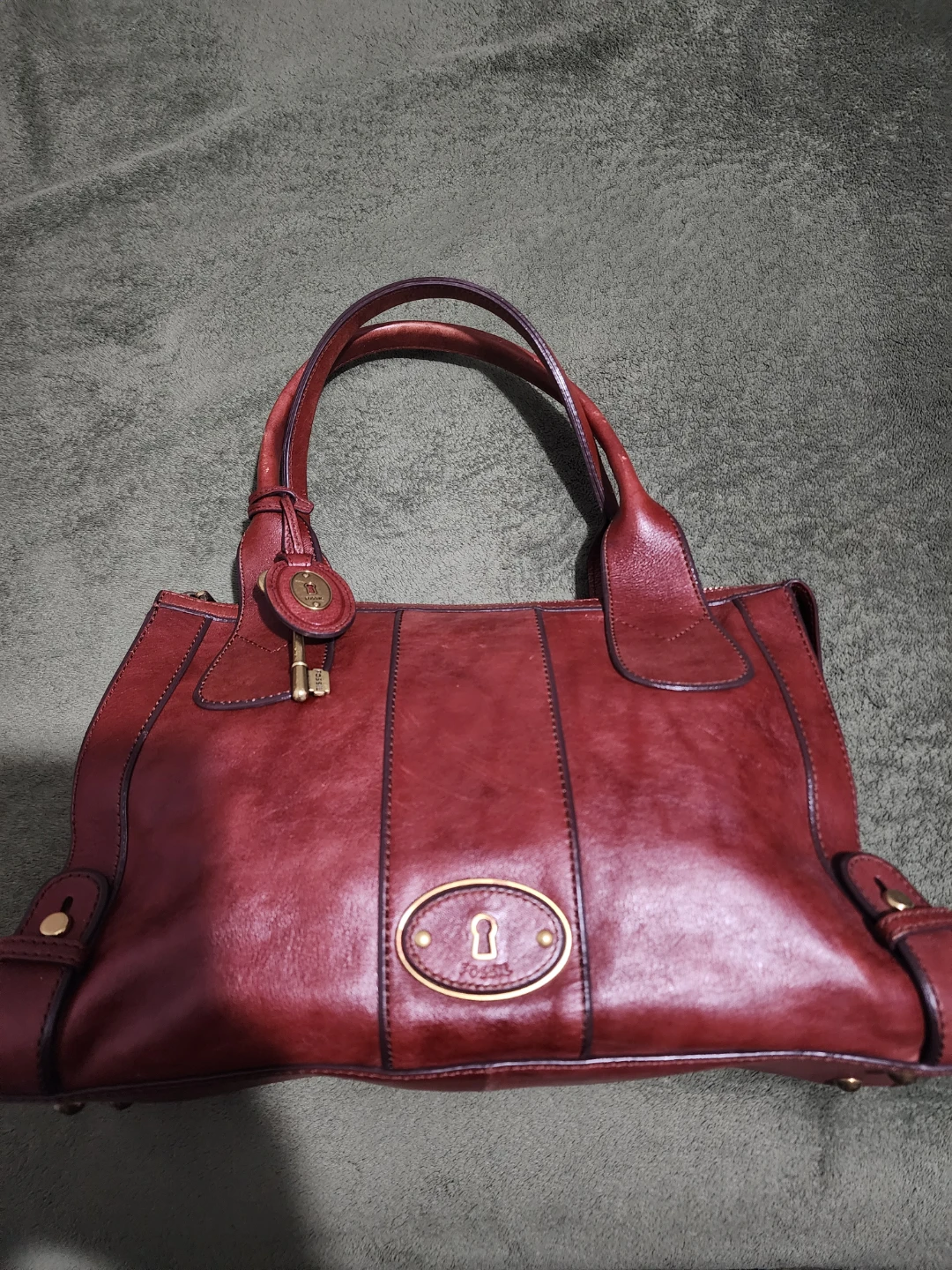 Fossil Leather Handbag