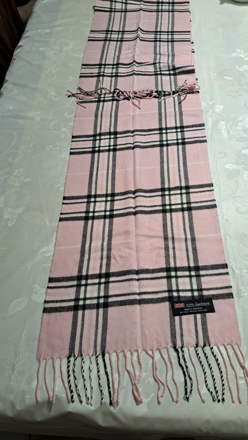 100% Cashmere Scarf - Made in Scotland