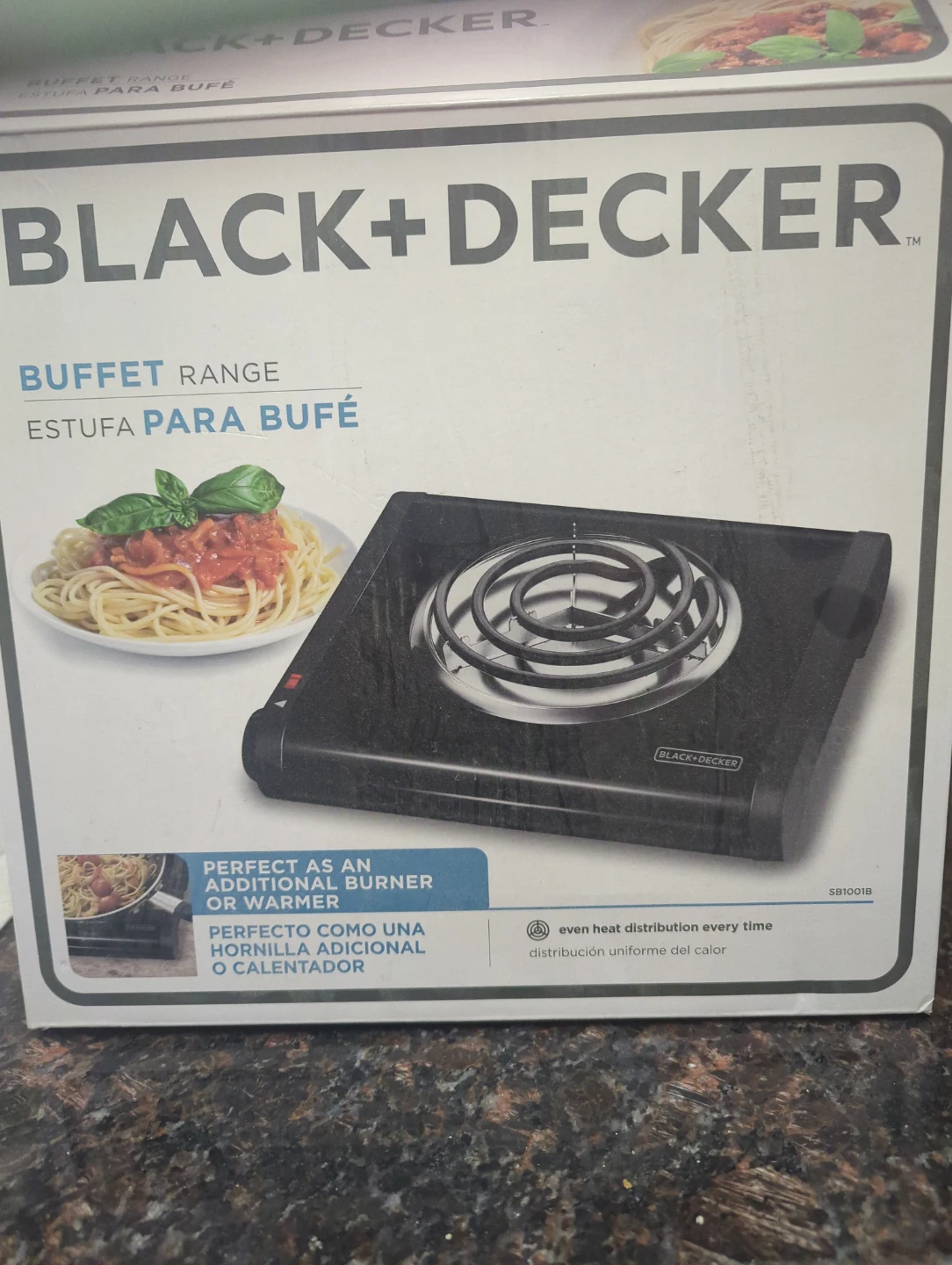 BLACK+DECKER Buffet Range Single Coil Burner