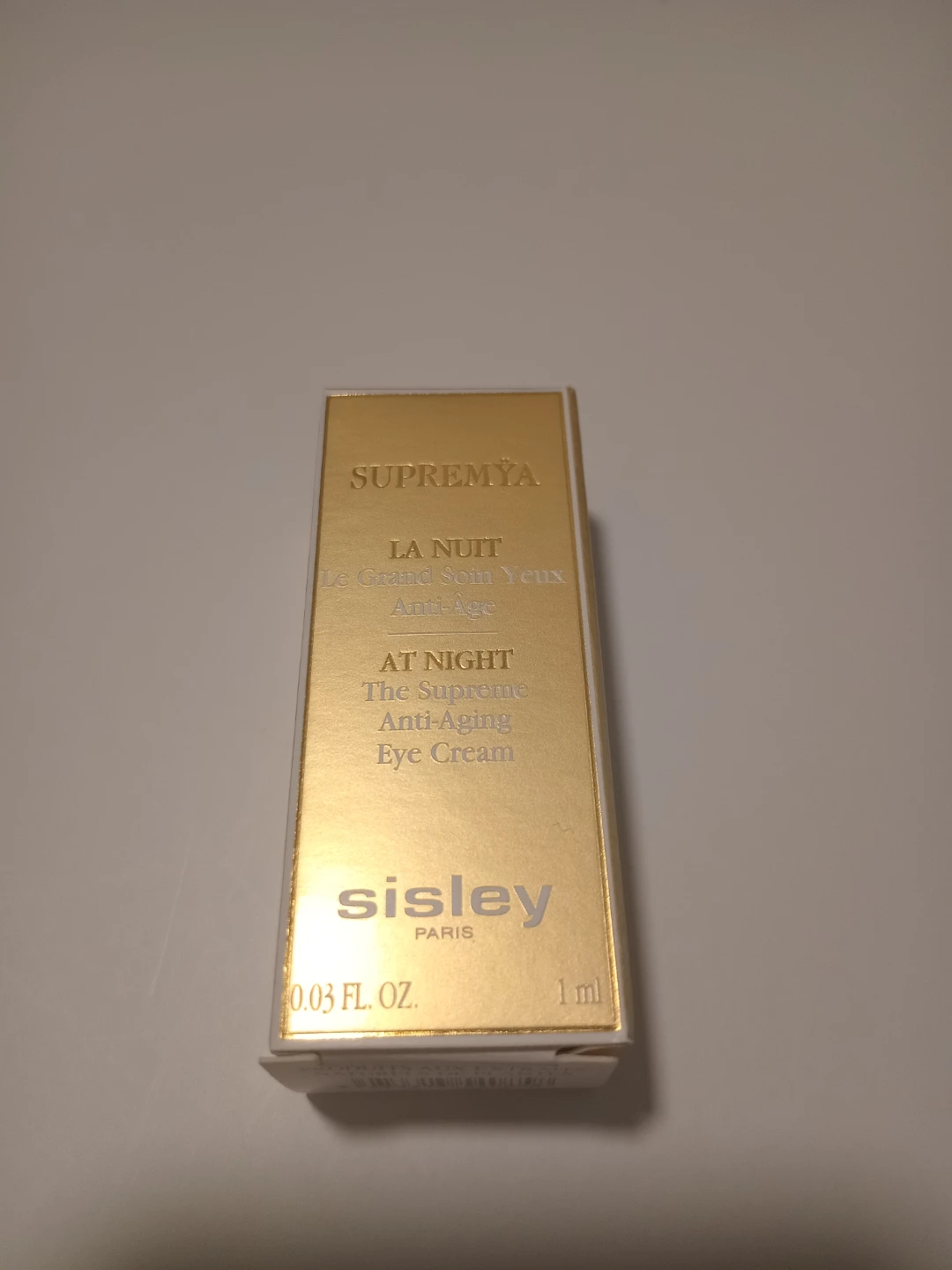 Sisley Paris SUPREMA Anti-Aging Eye Cream 1 ml