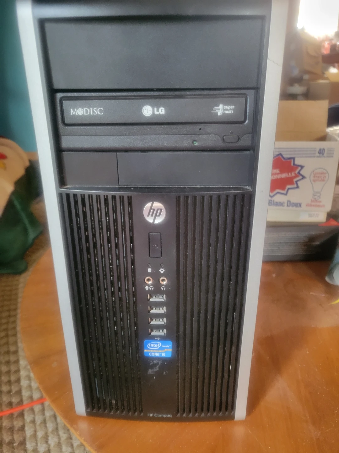 HP Compaq Desktop Tower with Intel Core i5