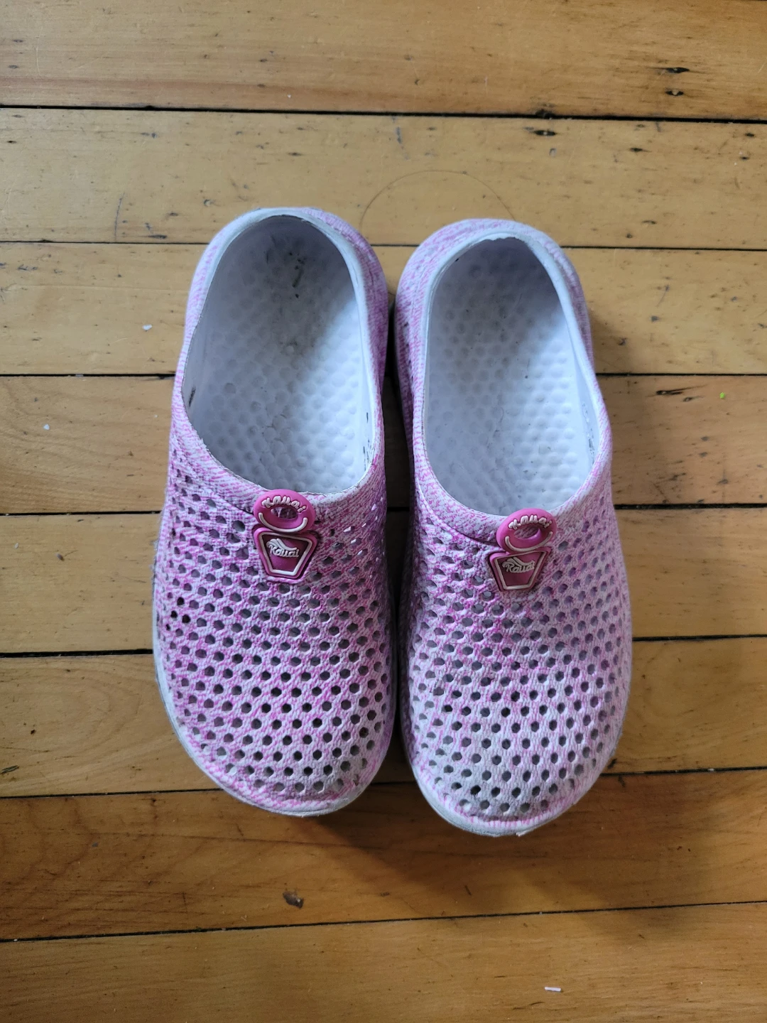 Kaua'i Pink Clogs Size 35 (approx Size 3)