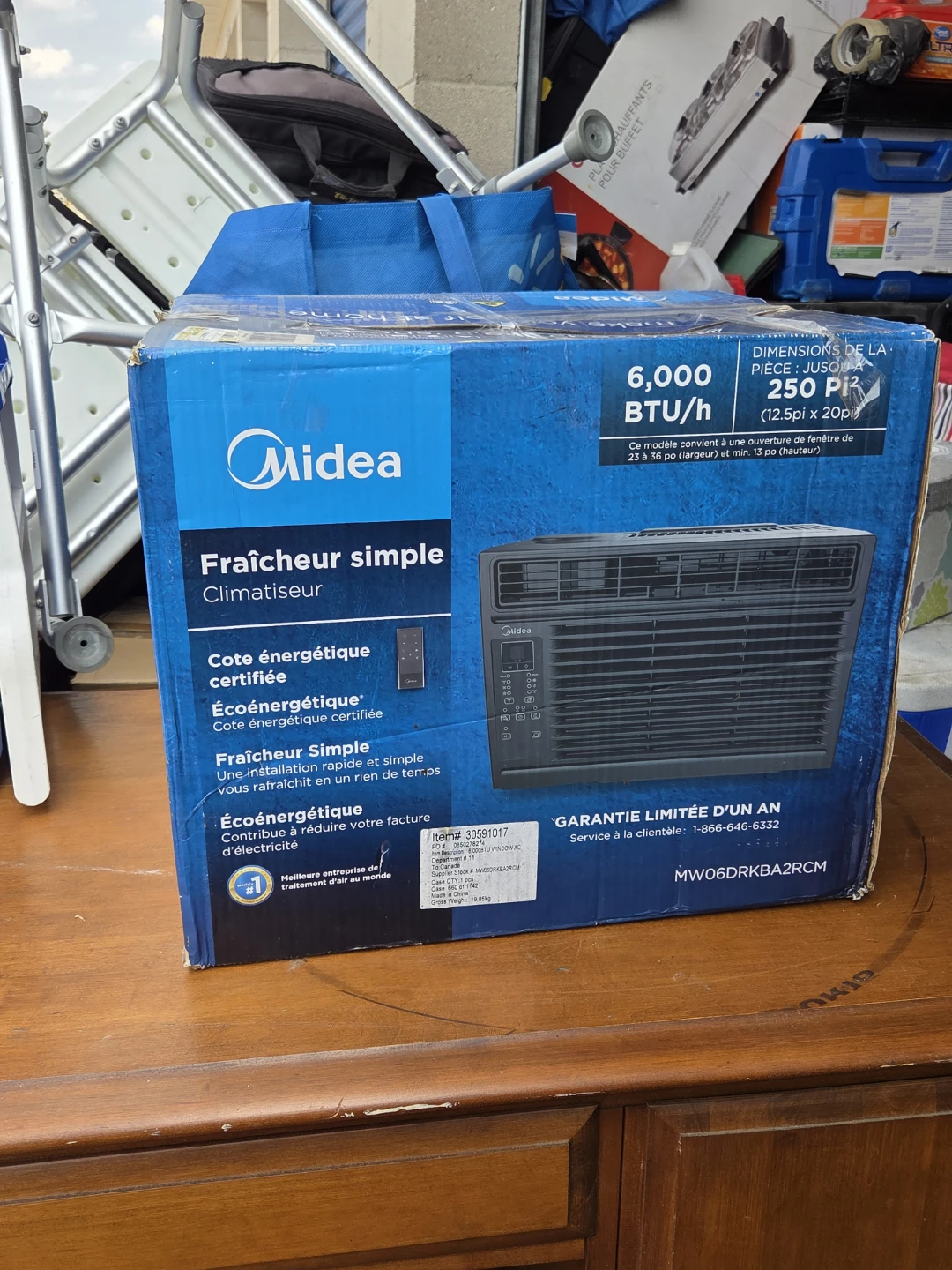 Midea 6,000 BTU/h Window Air Conditioner