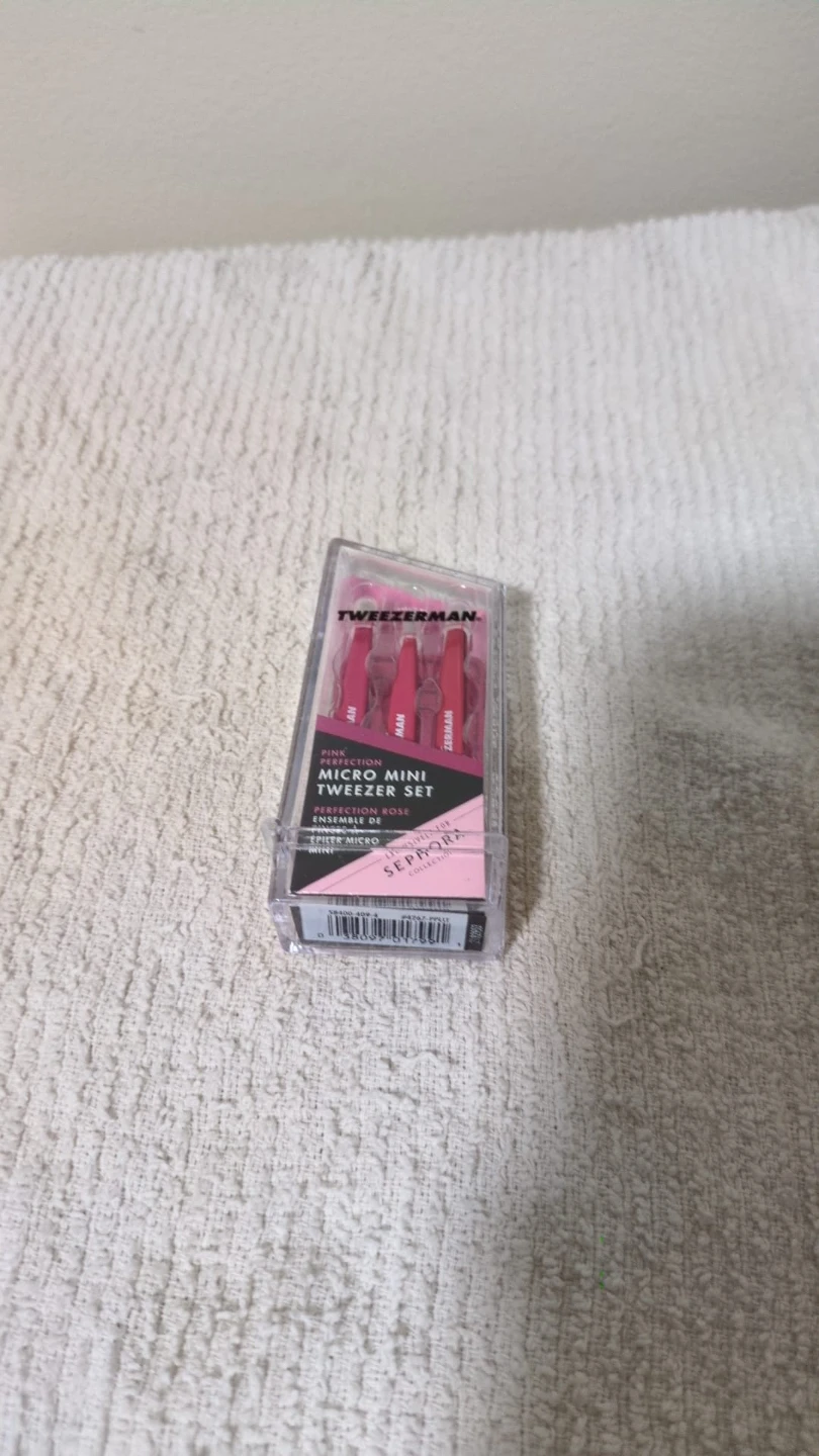Tweezerman Pink Perfection Micro Mini Tweezer Set