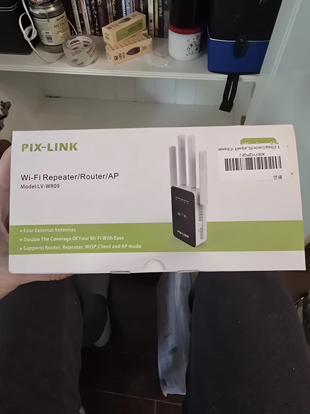 PIX-LINK Wi-Fi Repeater/Router/AP (Model: LV-WR09)