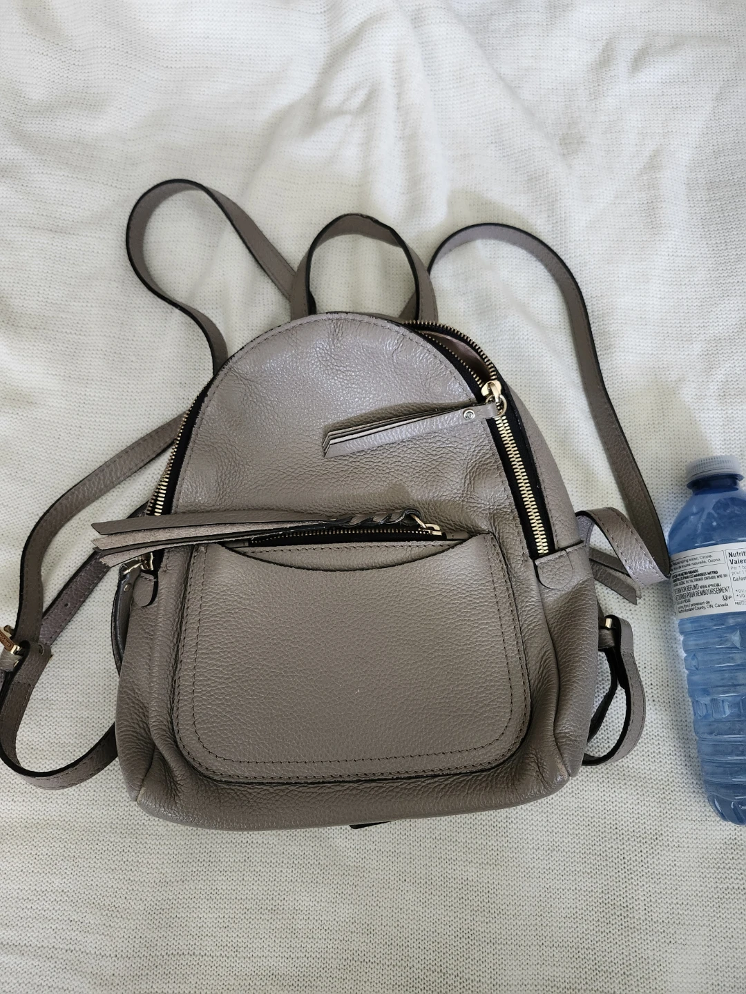 Gianni Chiarini Firenze Leather Backpack Grey - photo 2