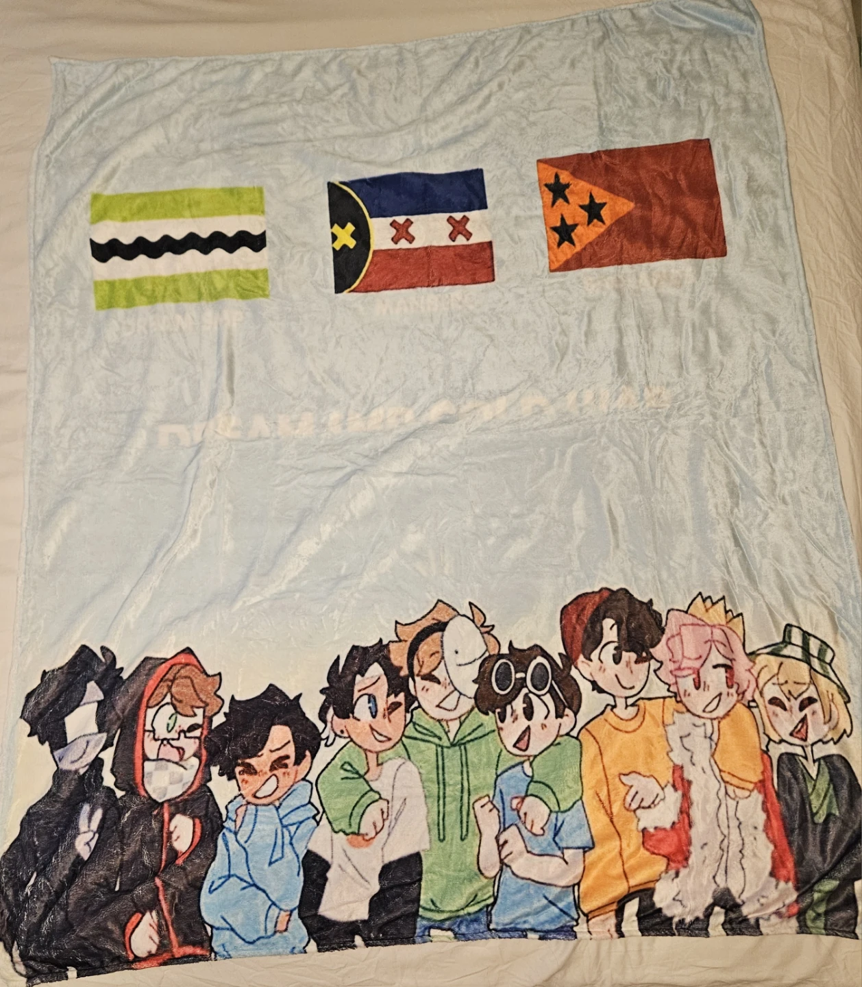 Dream SMP Characters Blanket
