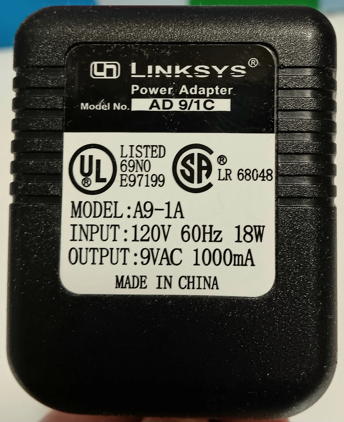 🔌 Linksys Power Adapter - 80 inches🔌