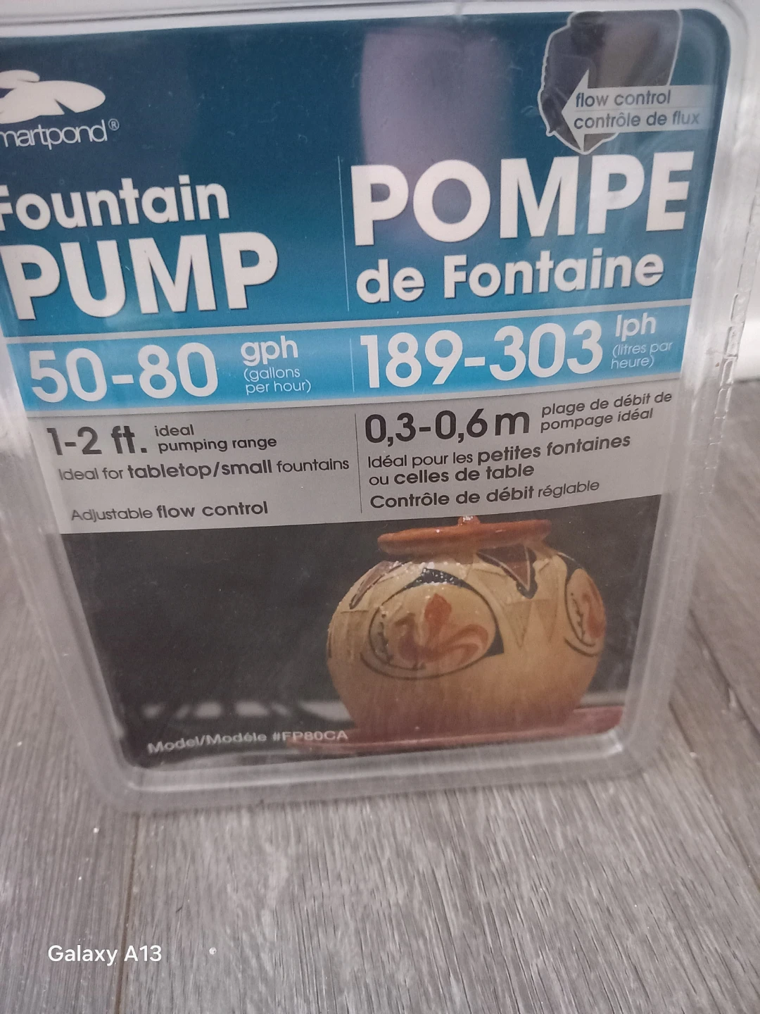 Smartpond Fountain Pump 50-80 GPH - photo 4