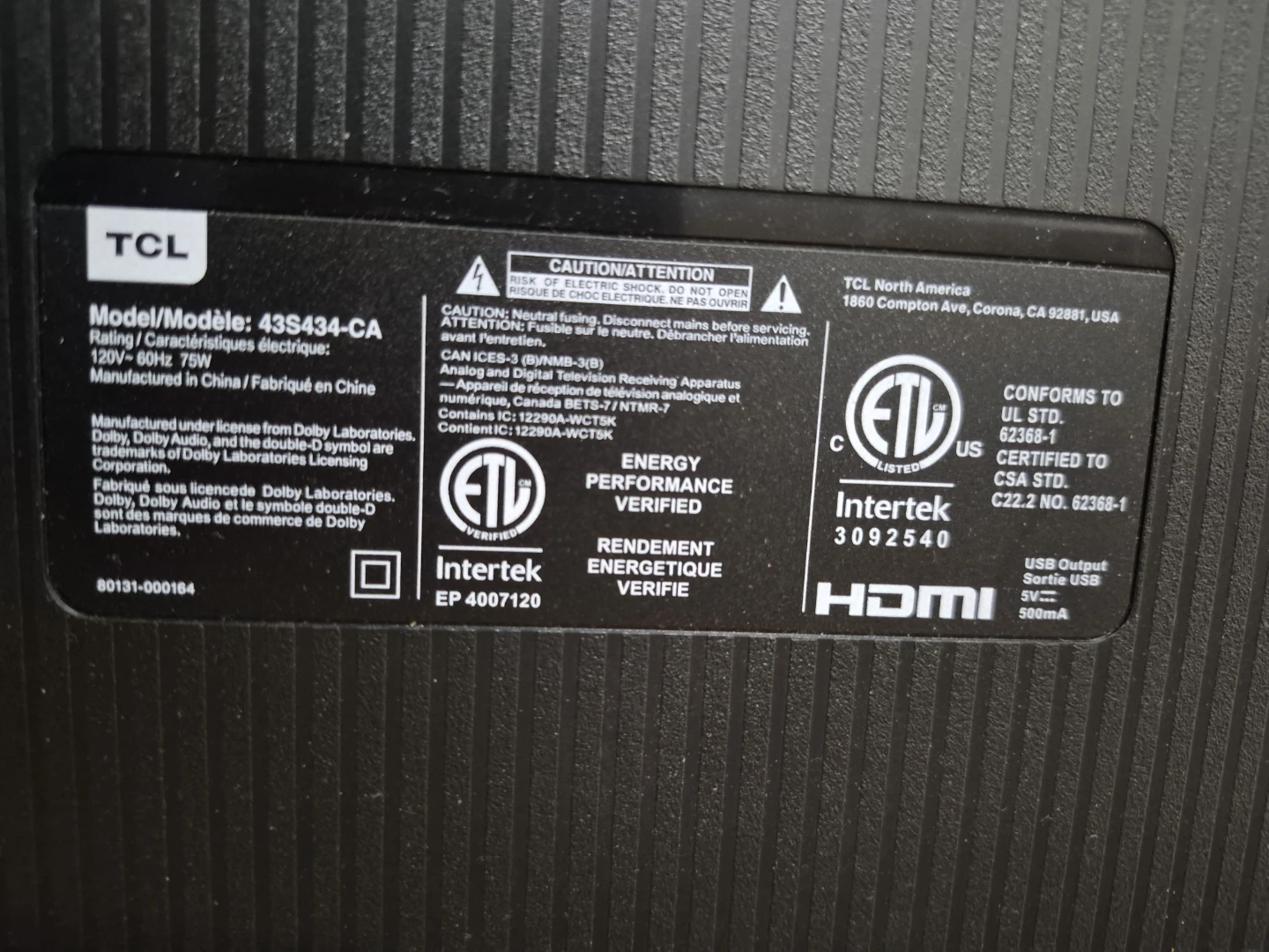 TCL 43" Smart TV - photo 3