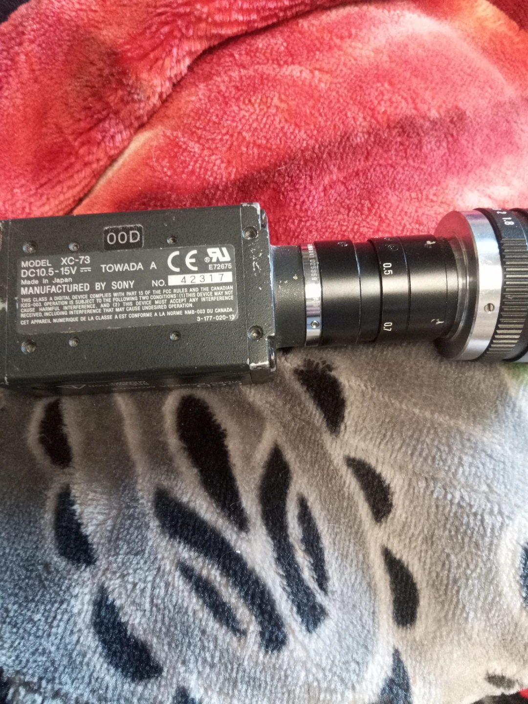 Sony XC-73 CCD Video Camera Module - photo 4
