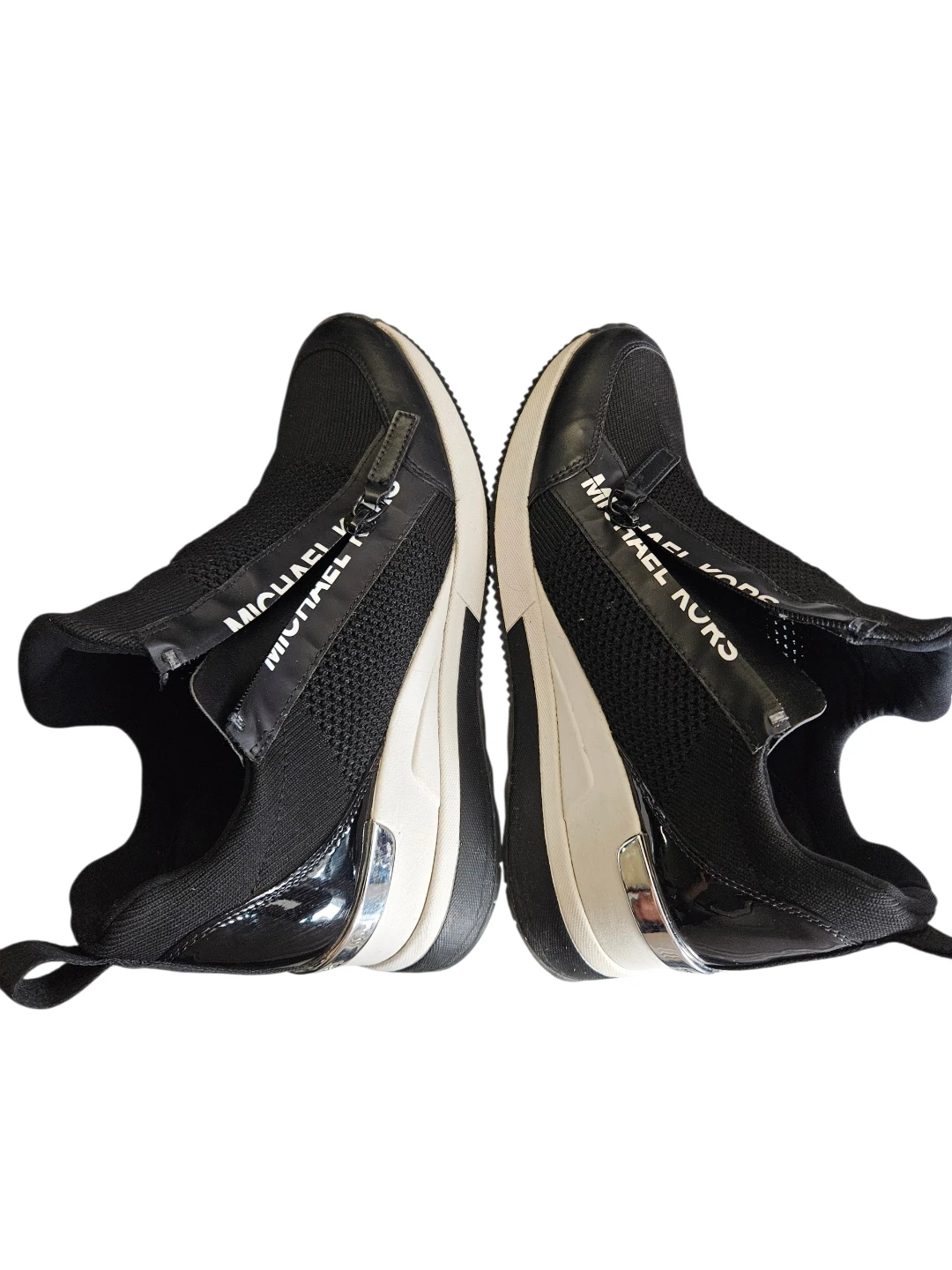 Michael Kors Black Wedge Sneakers - photo 3