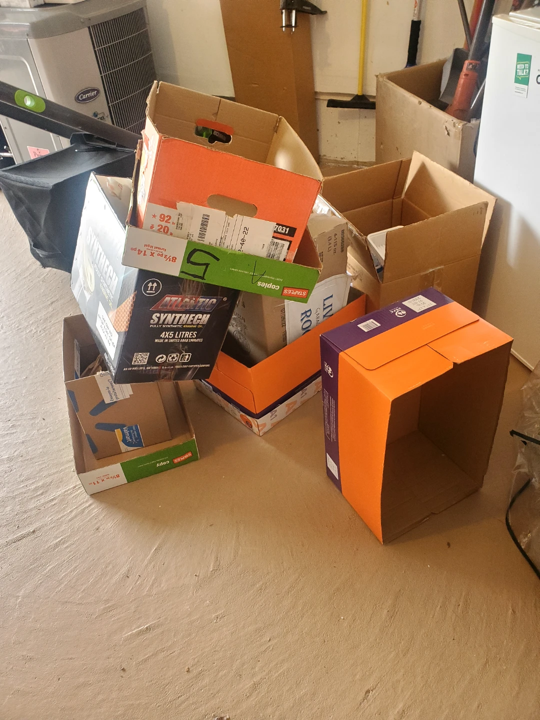 Lot of Cardboard Boxes
