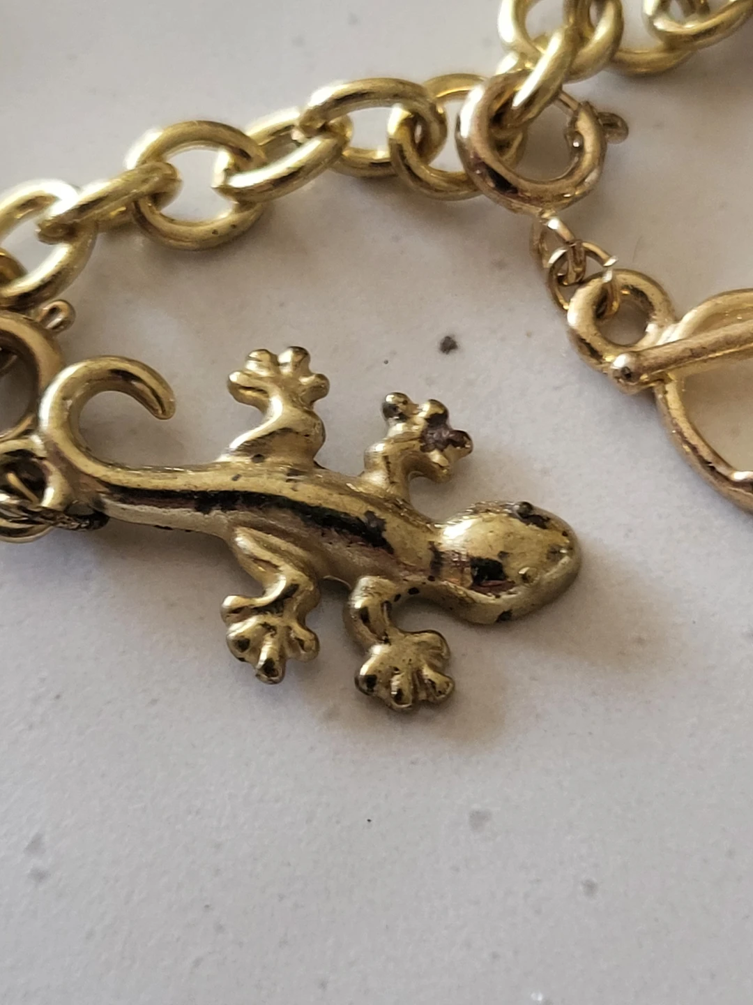 Gold Tone Charm Bracelet - photo 3