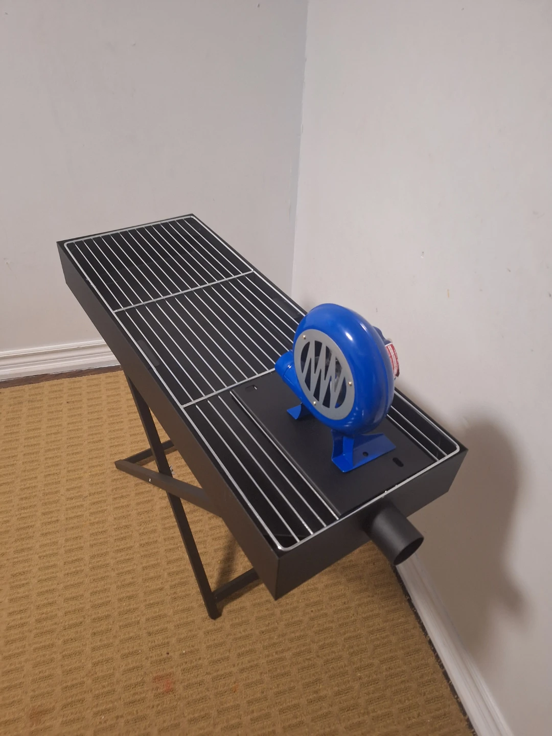 Portable Charcoal Grill with Blower - photo 4