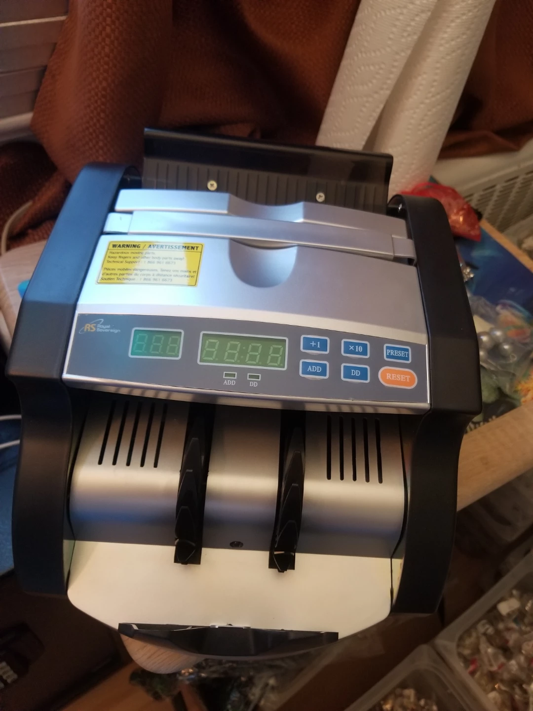 RS Bill Counter Machine