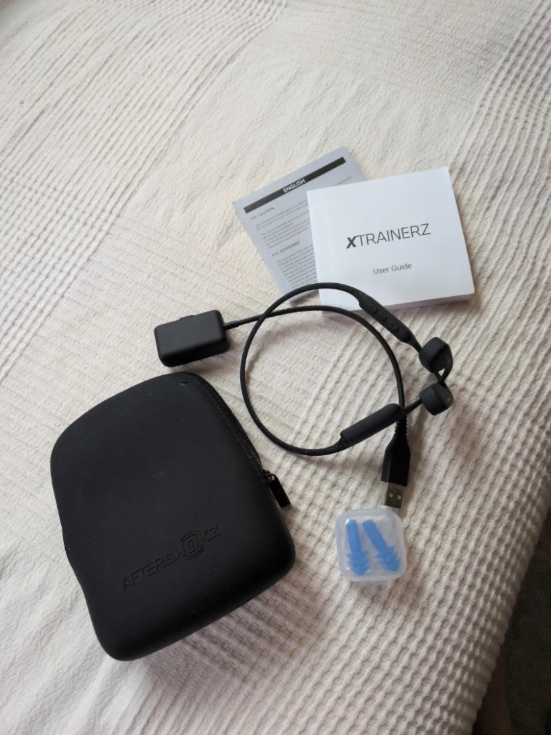 AfterShokz Xtrainerz Open-Ear MP3 Bone Conduction Headphones
