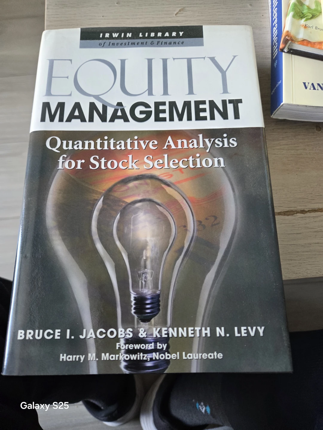 Equity Management:  Book