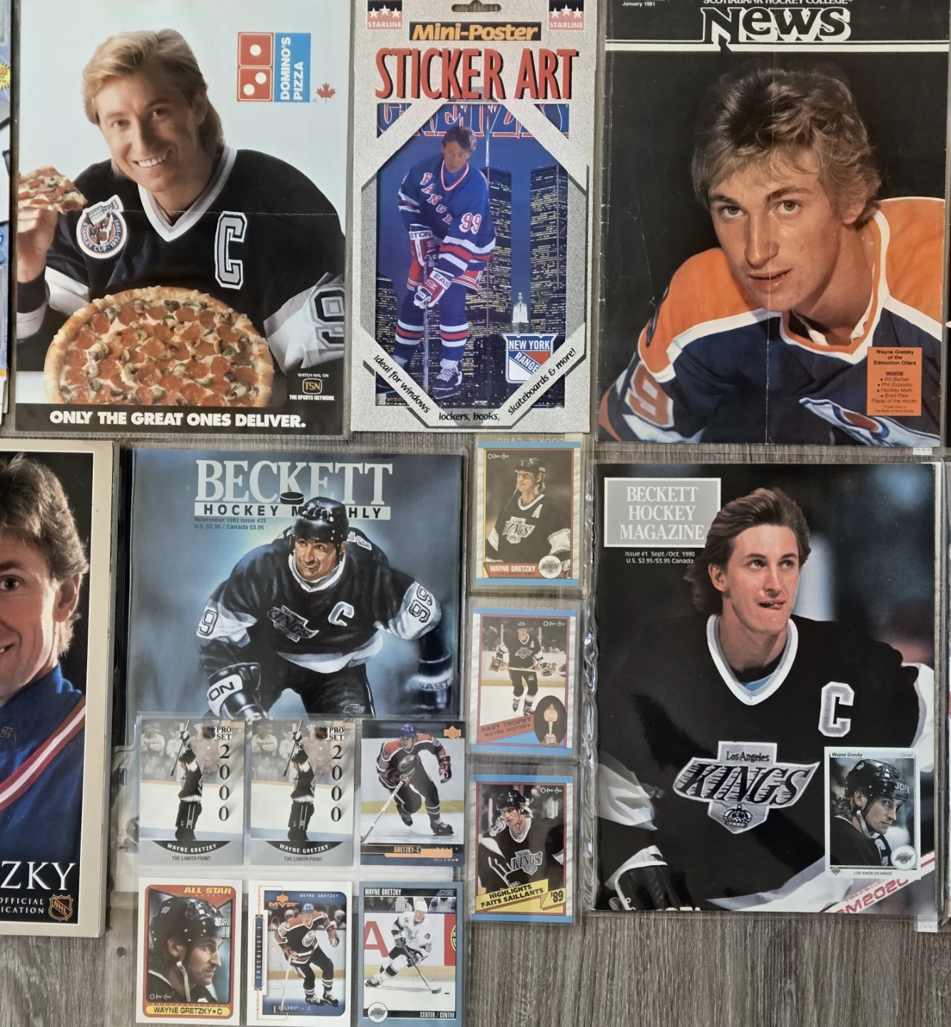 Rare Vintage Wayne Gretzky Massive Memorabilia Collection - photo 3