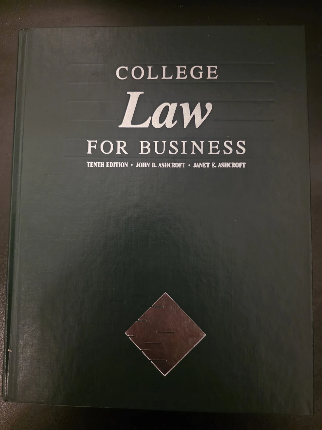 College Law for Business Textbook - 10th Edition