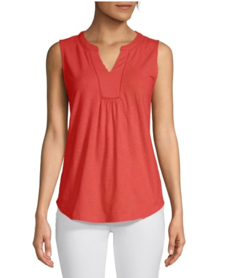 Brand new Tahari V-Neck Sleeve Tank Top Size XXL