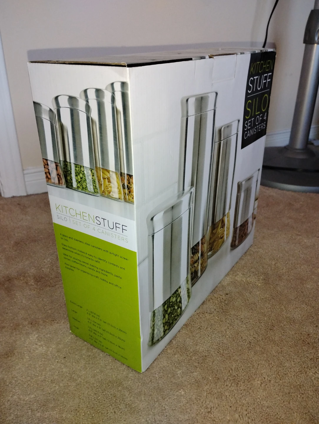 Kitchen Stuff Set of 4 Silo Canisters - photo 3